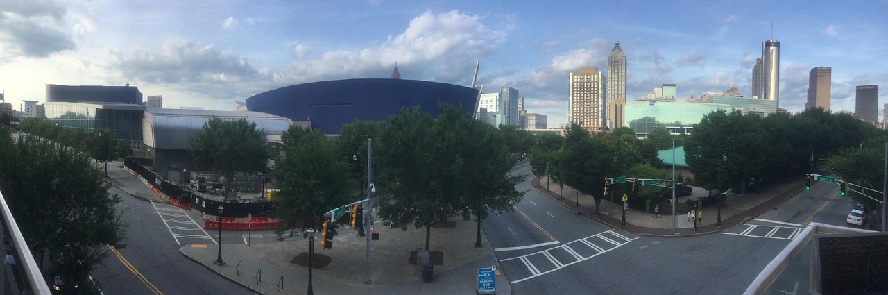 Flights to Atlanta (ATL) - Atlanta cityscape - book airline tickets
